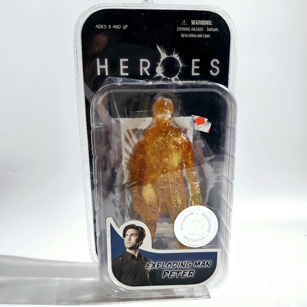 Exploding Man Peter Petrelli Heroes NBC TV Show Mezco  Milo Ventimiglia TRU